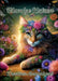 Blumige Katzen: Kreativer Ausmalspaß by Ela Artjoy