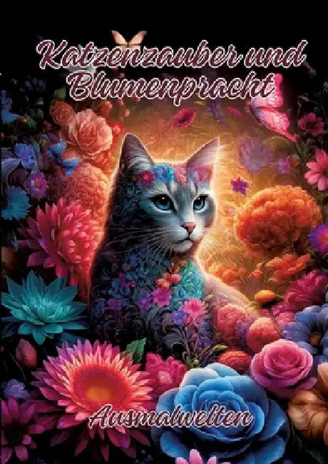 Katzenzauber und Blumenpracht: Ausmalwelten by Ela Artjoy