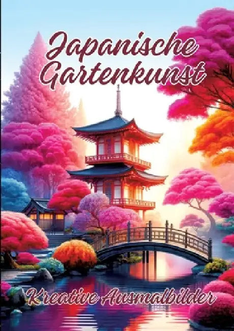 Japanische Gartenkunst: Kreative Ausmalbilder by Ela Artjoy