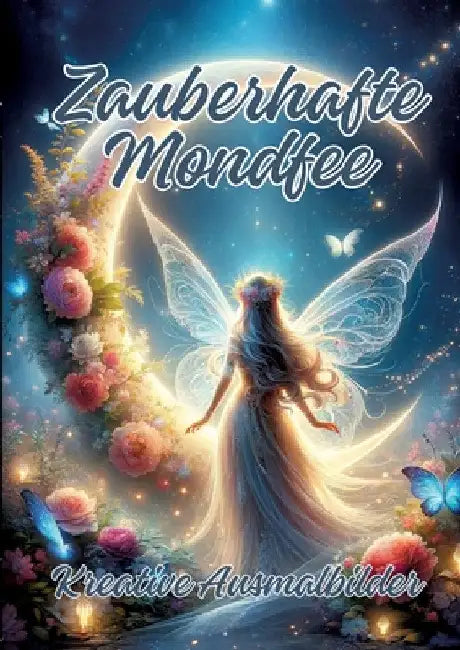 Zauberhafte Mondfeen: Kreative Ausmalbilder by Ela Artjoy