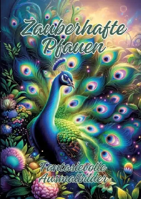 Zauberhafte Pfauen: Fantasievolle Ausmalbilder by Ela Artjoy