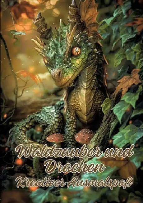 Waldzauber und Drachen: Kreativer Ausmalspaß by Ela Artjoy