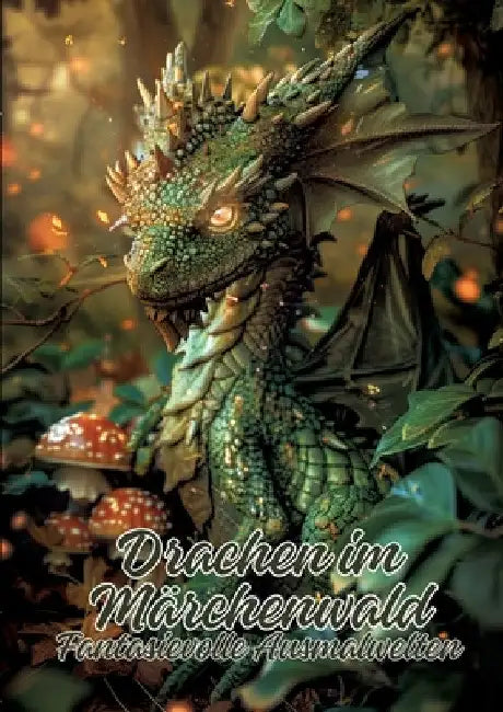 Drachen im Märchenwald: Fantasievolle Ausmalwelten by Ela Artjoy