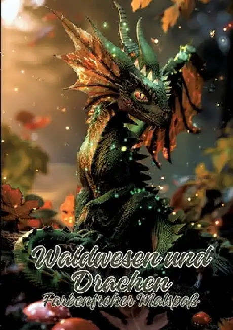 Waldwesen und Drachen: Farbenfroher Malspaß by Ela Artjoy
