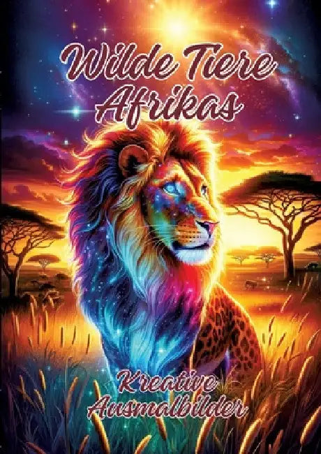 Wilde Tiere Afrikas: Kreative Ausmalbilder by Ela Artjoy