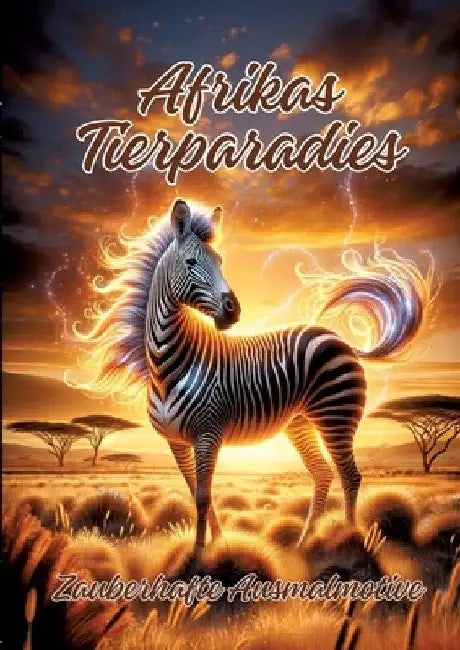 Afrikas Tierparadies: Zauberhafte Ausmalmotive by Ela Artjoy