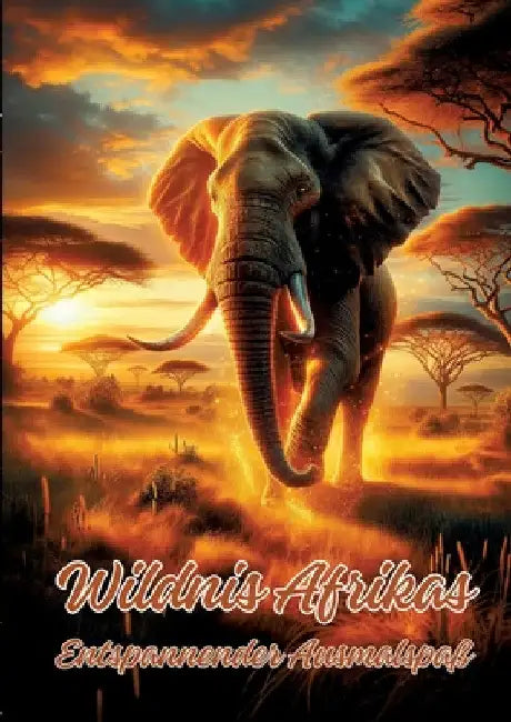 Wildnis Afrikas: Entspannender Ausmalspaß by Ela Artjoy