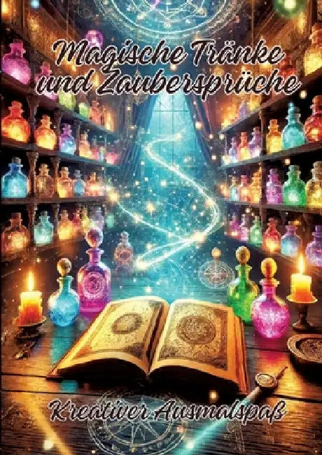 Magische Tränke und Zaubersprüche: Kreativer Ausmalspaß by Ela Artjoy
