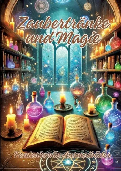 Zaubertränke und Magie: Fantasievolle Ausmalbilder by Ela Artjoy