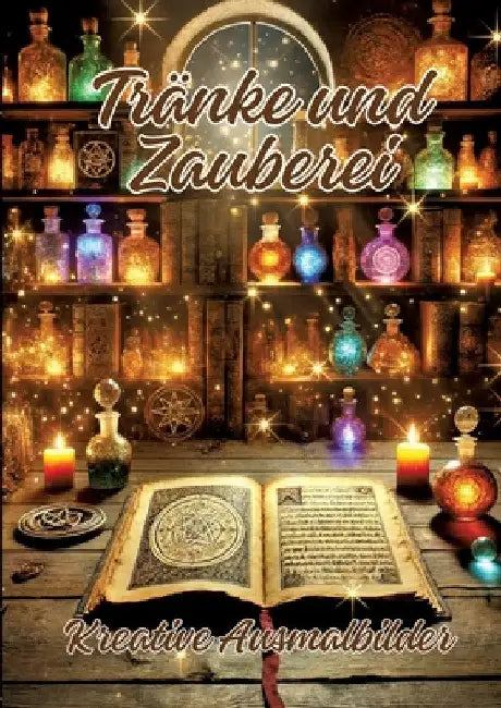 Tränke und Zauberei: Kreative Ausmalbilder by Ela Artjoy