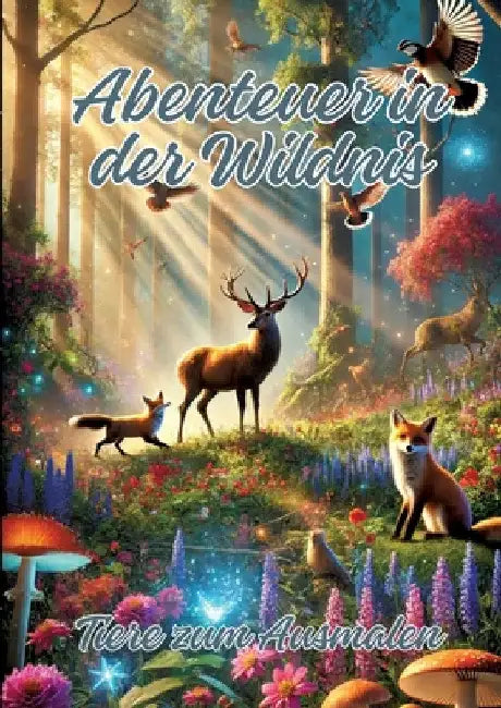 Abenteuer in der Wildnis: Tiere zum Ausmalen by Ela Artjoy