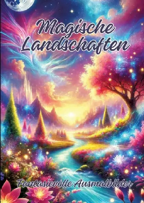 Magische Landschaften: Fantasievolle Ausmalbilder by Ela Artjoy