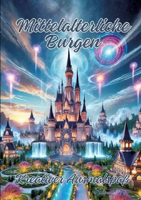 Mittelalterliche Burgen: Kreativer Ausmalspaß by Ela Artjoy