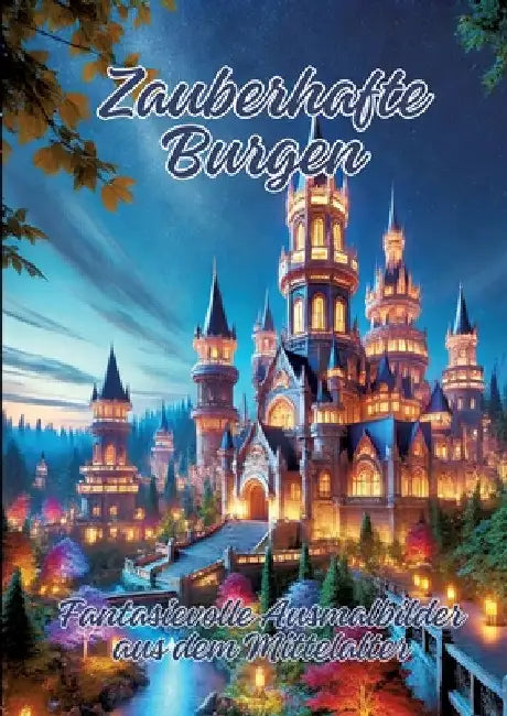 Zauberhafte Burgen: Fantasievolle Ausmalbilder aus dem Mittelalter by Ela Artjoy