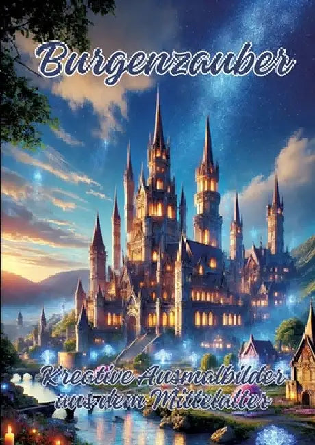 Burgenzauber: Kreative Ausmalbilder aus dem Mittelalter by Ela Artjoy