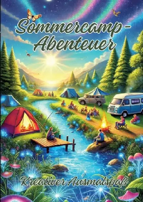 Sommercamp-Abenteuer: Kreativer Ausmalspaß by Ela Artjoy