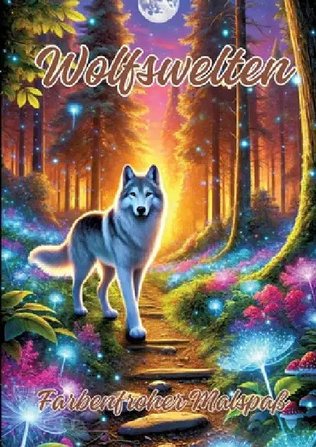 Wolfswelten: Farbenfroher Malspaß by Ela Artjoy