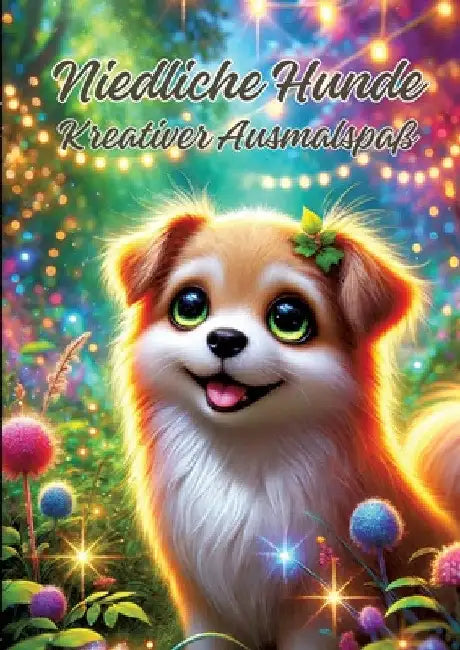 Niedliche Hunde: Kreativer Ausmalspaß by Ela Artjoy