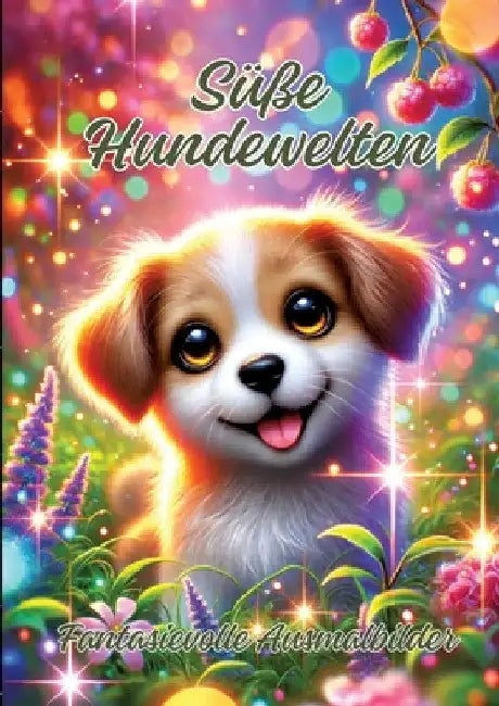 Süße Hundewelten: Fantasievolle Ausmalbilder by Ela Artjoy