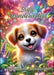 Süße Hundewelten: Fantasievolle Ausmalbilder by Ela Artjoy