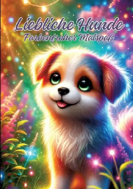 Liebliche Hunde: Farbenfroher Malspaß by Ela Artjoy