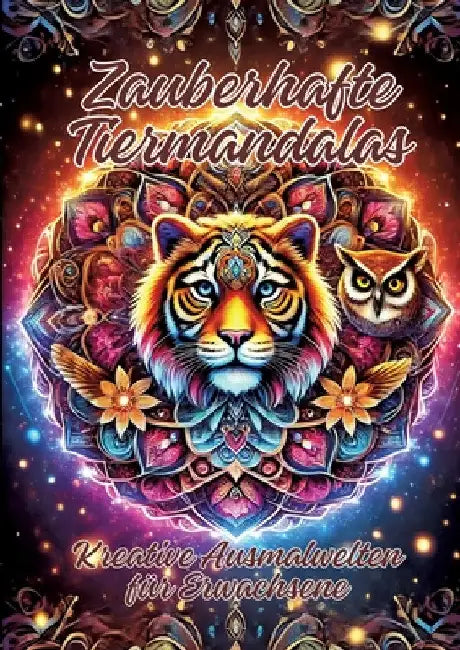 Zauberhafte Tiermandalas: Kreative Ausmalwelten für Erwachsene by Ela Artjoy