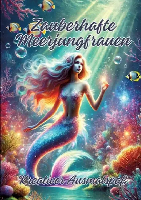 Zauberhafte Meerjungfrauen: Kreativer Ausmalspaß by Ela Artjoy