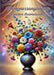 Blumenarrangements: Kreative Ausmalwelten by Ela Artjoy