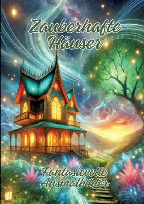 Zauberhafte Häuser: Fantasievolle Ausmalbilder by Ela Artjoy