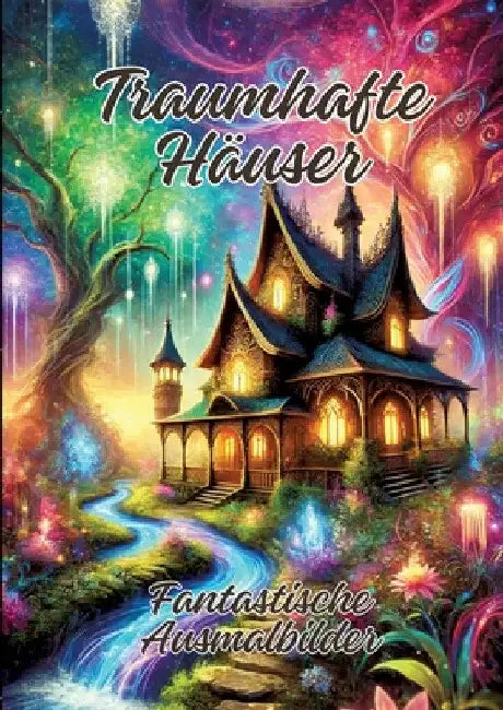 Traumhafte Häuser: Fantastische Ausmalbilder by Ela Artjoy