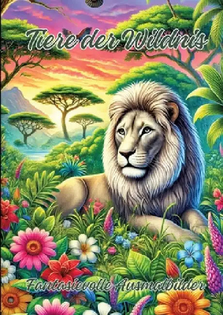 Tiere der Wildnis: Fantasievolle Ausmalbilder by Ela Artjoy