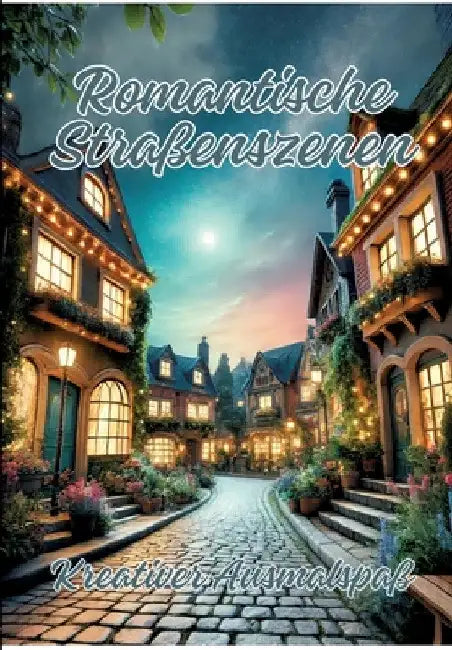 Romantische Straßenszenen: Kreativer Ausmalspaß by Ela Artjoy