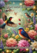 Vögel und Blumen: Kreativer Ausmalspaß by Ela Artjoy