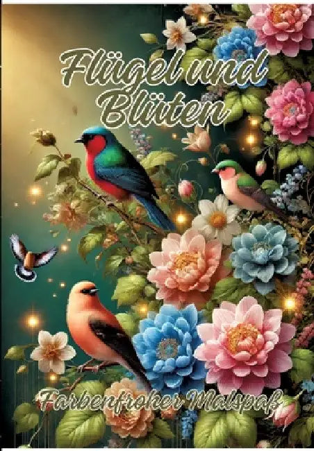 Flügel und Blüten: Farbenfroher Malspaß by Ela Artjoy