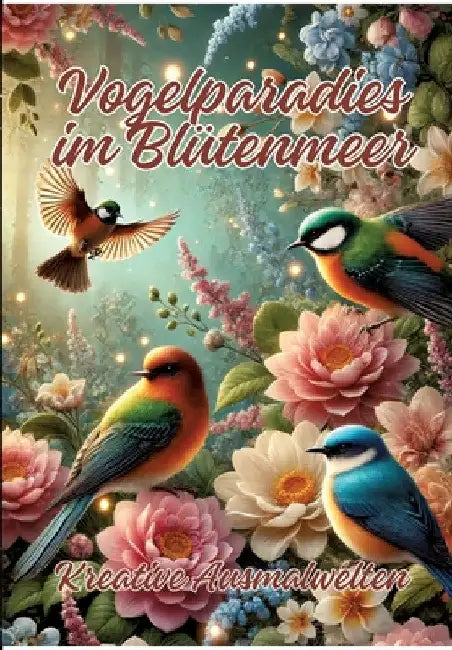 Vogelparadies im Blütenmeer: Kreative Ausmalwelten by Ela Artjoy