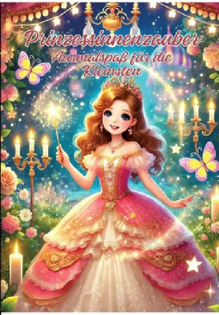 Prinzessinnenzauber: Ausmalspaß für die Kleinsten by Ela Artjoy