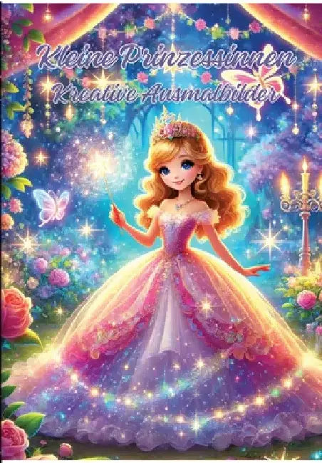 Kleine Prinzessinnen: Kreative Ausmalbilder by Ela Artjoy