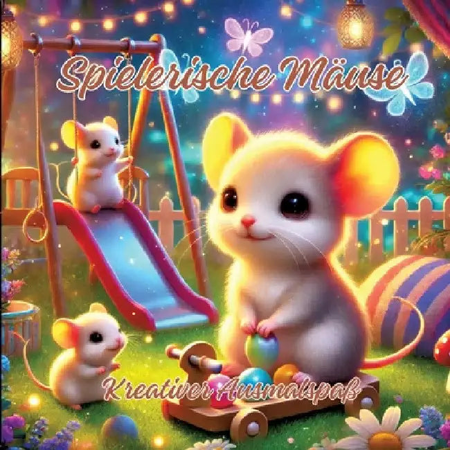 Spielerische Mäuse: Kreativer Ausmalspaß by Ela Artjoy