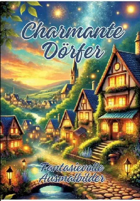 Charmante Dörfer: Fantasievolle Ausmalbilder by Ela Artjoy