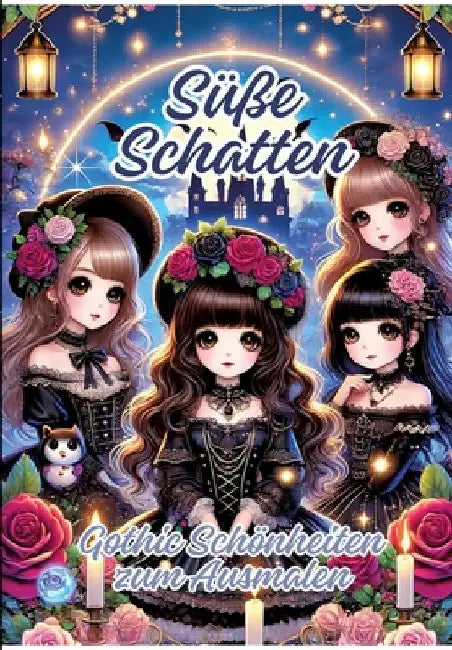 Süße Schatten: Gothic Schönheiten zum Ausmalen by Ela Artjoy