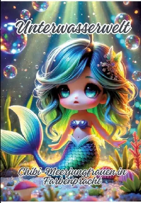 Unterwasserwelt: Chibi-Meerjungfrauen in Farbenpracht by Ela Artjoy