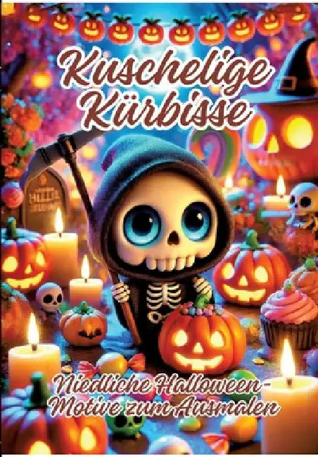 Kuschelige Kürbisse: Niedliche Halloween-Motive zum Ausmalen by Ela Artjoy