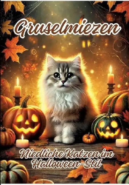 Gruselmiezen: Niedliche Katzen im Halloween-Stil by Ela Artjoy