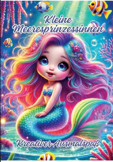 Kleine Meeresprinzessinnen: Kreativer Ausmalspaß by Ela Artjoy