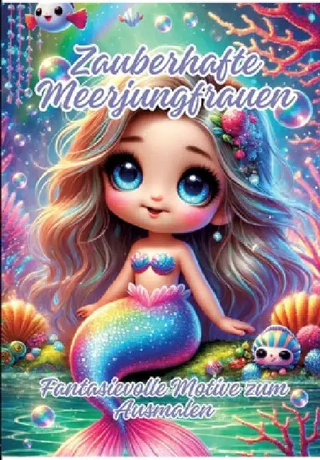Zauberhafte Meerjungfrauen: Fantasievolle Motive zum Ausmalen by Ela Artjoy