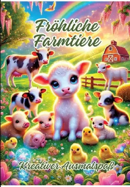 Fröhliche Farmtiere: Kreativer Ausmalspaß by Ela Artjoy