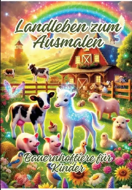 Landleben zum Ausmalen: Bauernhoftiere für Kinder by Ela Artjoy