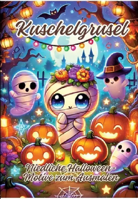 Kuschelgrusel: Niedliche Halloween-Motive zum Ausmalen by Ela Artjoy