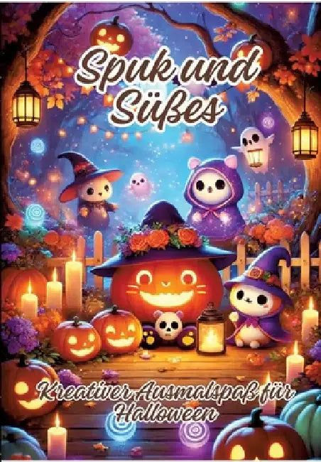 Spuk und Süßes: Kreativer Ausmalspaß für Halloween by Ela Artjoy