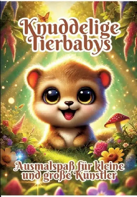 Knuddelige Tierbabys: Ausmalspaß für kleine und große Künstler by Fabian Kluge